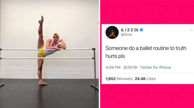 Lizzo requests a ballet routine