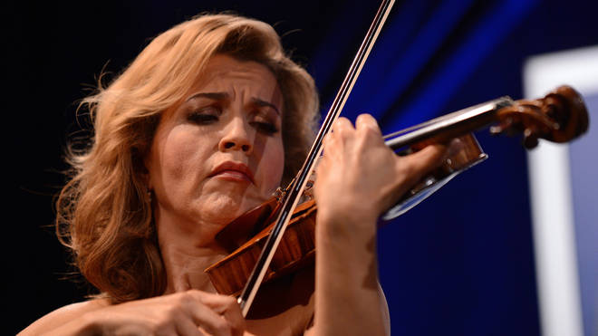German violinist Anne-Sophie Mutter