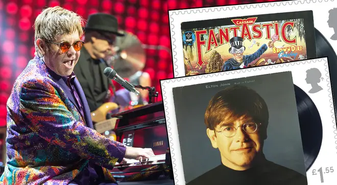 Sir Elton John features on new Royal Mail stamp collection