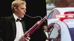 Eric Barga's bassoon was mistaken for a rifle in Springfield, Ohio