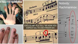 Pianist finger meme