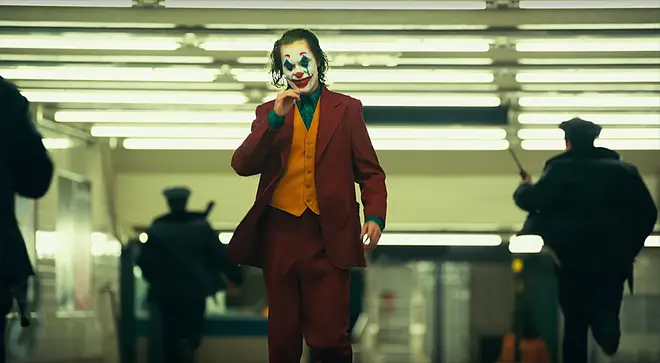 Joaquin Phoenix stars as the Joker