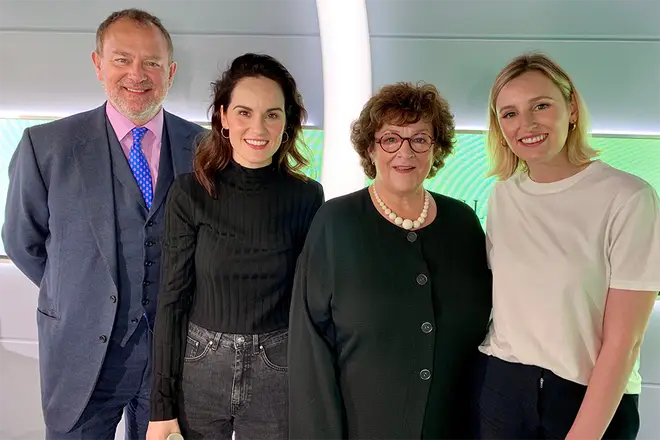 Downton Abbey cast members, Hugh Bonneville (Lord Grantham), Michelle Dockery (Lady Mary) and Laura Carmichael (Lady Edith) join Catherine Bott on 'Everything You Ever Wanted to Know...'