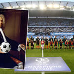 The Champions League Trophy and the Choir of Westminster Abbey