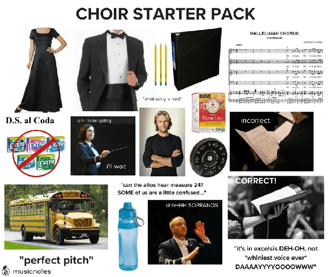Choir starter pack