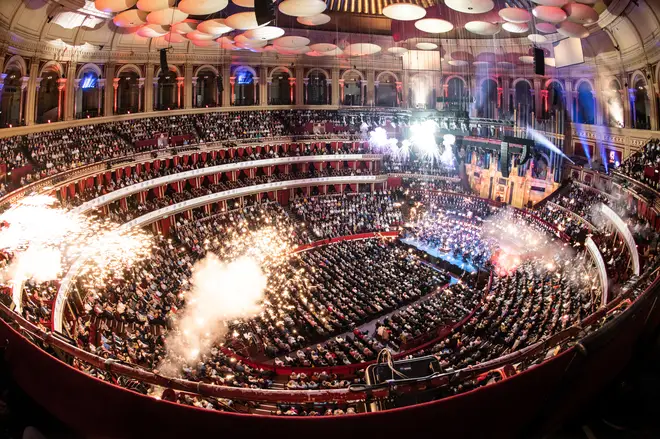 Classic FM Live 2019 fireworks finale at the Royal Albert Hall