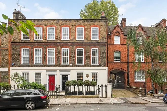 The Grade I Listed Belgravia town house was built in 1730