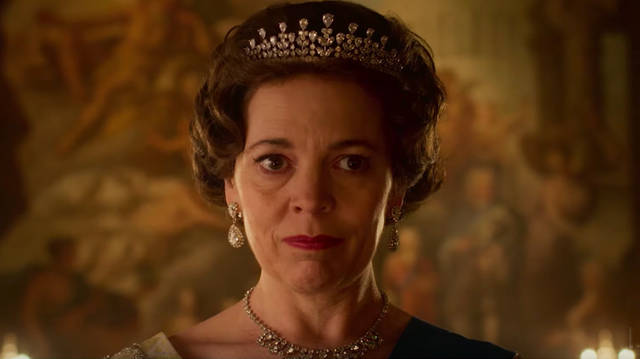 Olivia Colman stars as the Queen in The Crown