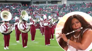 Marching band plays Lizzo’s ‘Juice’