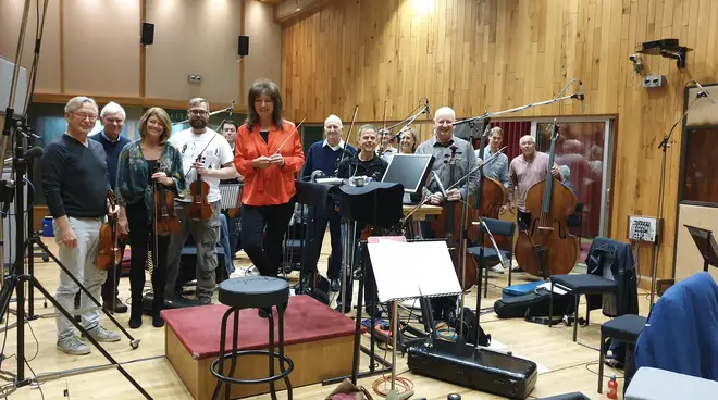 Classic FM’s Composer in Residence, Debbie Wiseman, records 'Ein Bisschen Fehlt' with National Symphony Orchestra at Angel Studios 2019