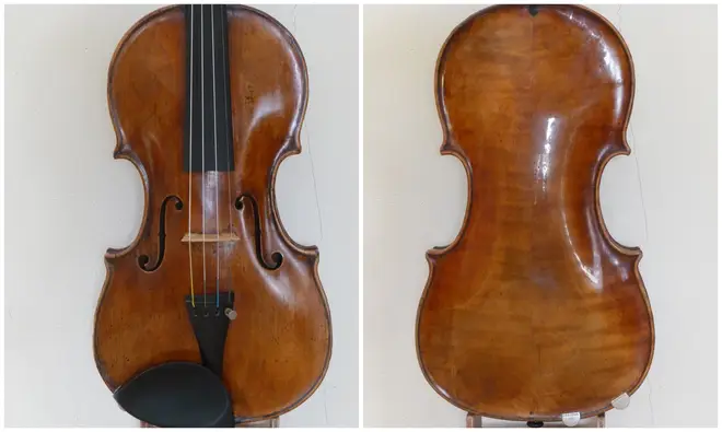 Stephen Morris' antique violin