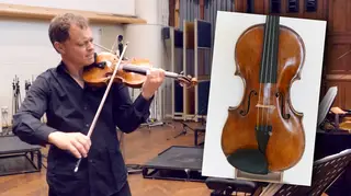Stephen Morris and the 310-year-old violin