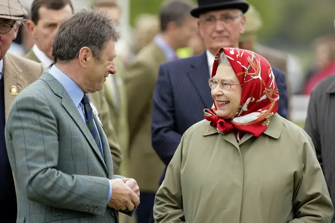 Alan Titchmarsh and the Queen