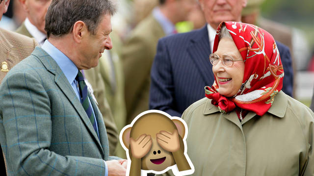 Alan Titchmarsh and the Queen