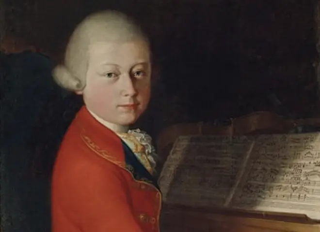 The rare portrait of a teenage Mozart will be sold at auction
