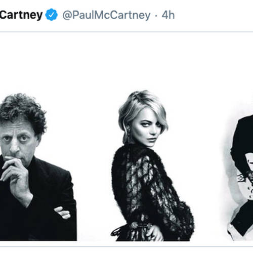 Paul McCartney announces Glastonbury headline appearance with an ingenious clue featuring composer, Philip Glass