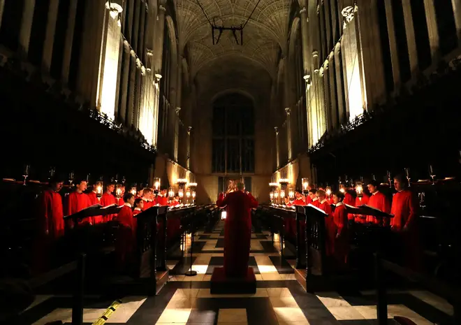 The Choir of King's College, Cambridge.
